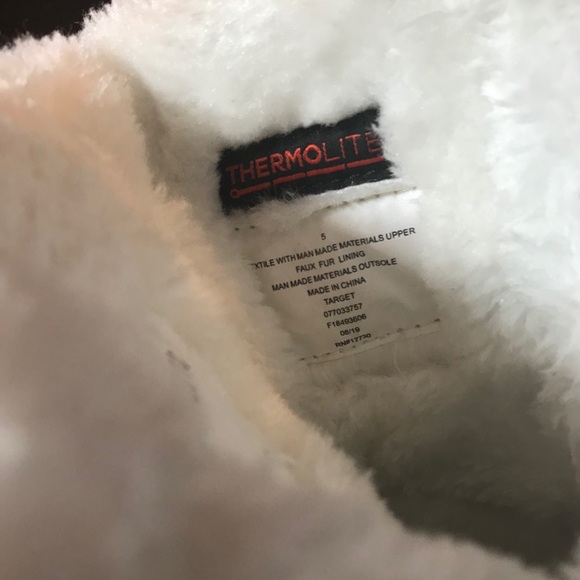 Cat & Jack Snow boots - T-Rex Toddler 5 - Picture 8 of 9